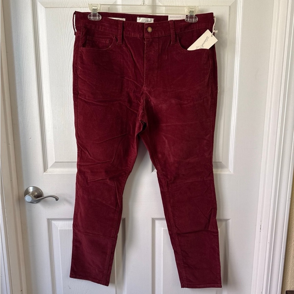 Red Corduroy Pants